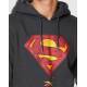 REEBOK x DC Superman Unisex Hoodie Dark Grey