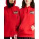 REEBOK x La Casa de Papel Unisex Hoodie Red