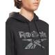 REEBOK Identity Big Logo Training Hoodie Black