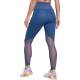 REEBOK Ts Lux Perform Perforated Leggings Blue