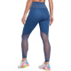 REEBOK Ts Lux Perform Perforated Leggings Blue