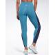 REEBOK Lux High-Waisted Colorblock Leggings Blue