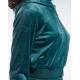 REEBOK Classics Energy Q4 Velour Full-Zip Hoodie Teal