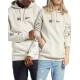 REEBOK x DC Logo Unisex Hoodie Beige