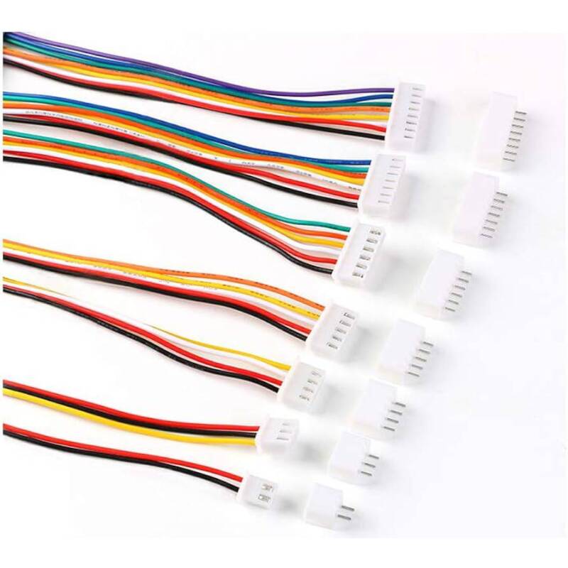 Кабел JST XH 2.54mm 5 Pins, Female + Male Socket, 28AWG, 20CM