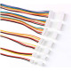 Кабел JST XH 2.54mm 2 Pin, Female + Male Socket, 28AWG, 20CM