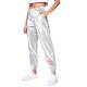 ADIDAS Originals Adicolor Tricolor Metallic Japona Track Pants Silver