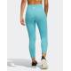 ADIDAS Believe This 2.0 Logo 7/8 Training Leggings Turquoise