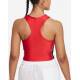 NIKE Jordan Essential Cropped Tank Top Red