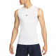 NIKE Pro Sm Tank Top White