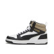 PUMA Rebound V6 Mid Shoes White/Black