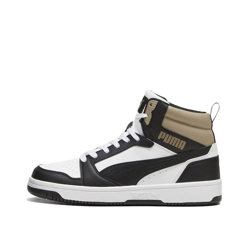 PUMA Rebound V6 Mid Shoes White/Black
