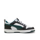 PUMA Rebound V6 Lo Shoes White/Black/Green