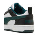 PUMA Rebound V6 Lo Shoes White/Black/Green