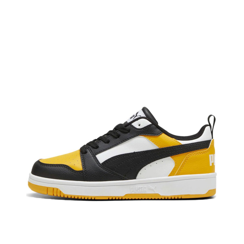 PUMA Rebound V6 Lo Shoes Black/Yellow