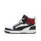 PUMA Rebound V6 Mid Shoes White/Black/Red