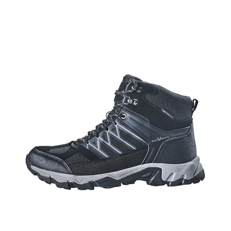 BLACK CREVICE Trekking High Waterproof Shoes Black