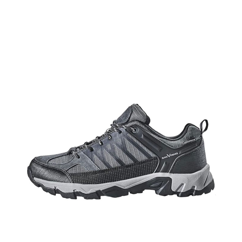 BLACK CREVICE Trekking Low Waterproof Shoes Dark Grey