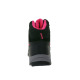 BLACK CREVICE Trekking High-Cut Waterproof Shoes Black/Pink