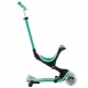 Тротинетка 5 в 1 GLOBBER GO UP DELUXE LIGHTS 360&deg; - ментово зелена