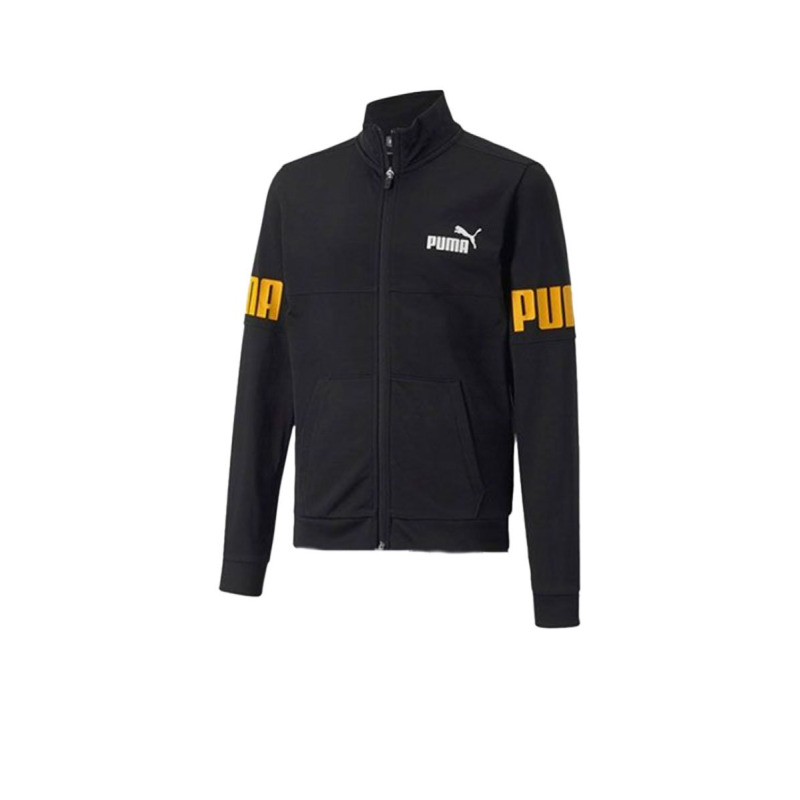 PUMA Power Poly Track Top Black