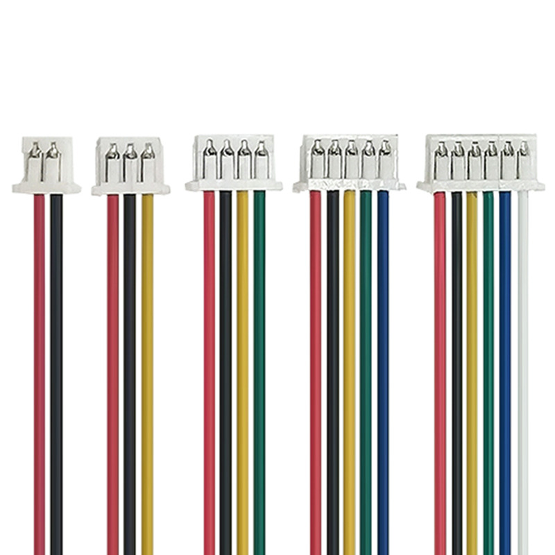 Кабел JST 1.25, 5 Pin, Female, 28AWG, 10CM