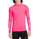 NIKE Pro Mock Thermoactive Long Sleeve Top Pink