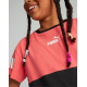 PUMA Power Colorblock Tee Pink/Black