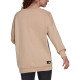 ADIDAS Sportswear Future Icons 3 Bar Crew Sweatshirt Beige