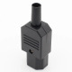 Букса захранваща, AC Power Plug (IEC 320-C13), кабелна