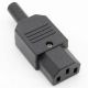 Букса захранваща, AC Power Plug (IEC 320-C13), кабелна