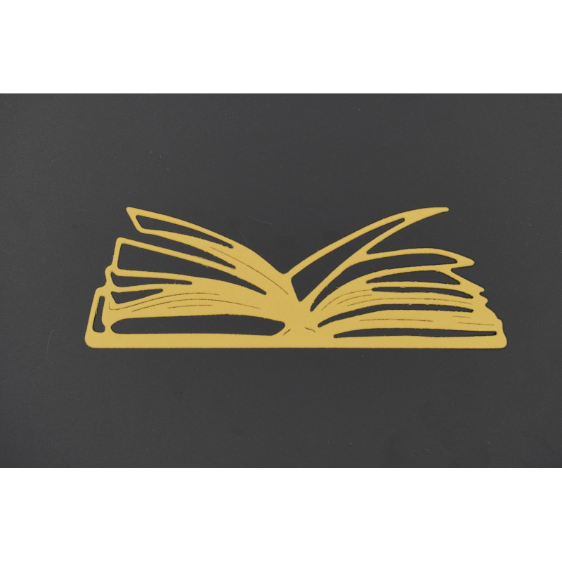Елементи за декорация "Книга", 10 бр, елементи за крафт проекти, скрапбук