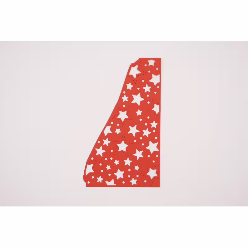 Елементи за декорация "Звезди", 10 бр, елементи за крафт проекти, скрапбук