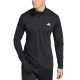 ADIDAS Essentials Seasonal 1/4-Zip Long Sleeve Trainning Blouse Black