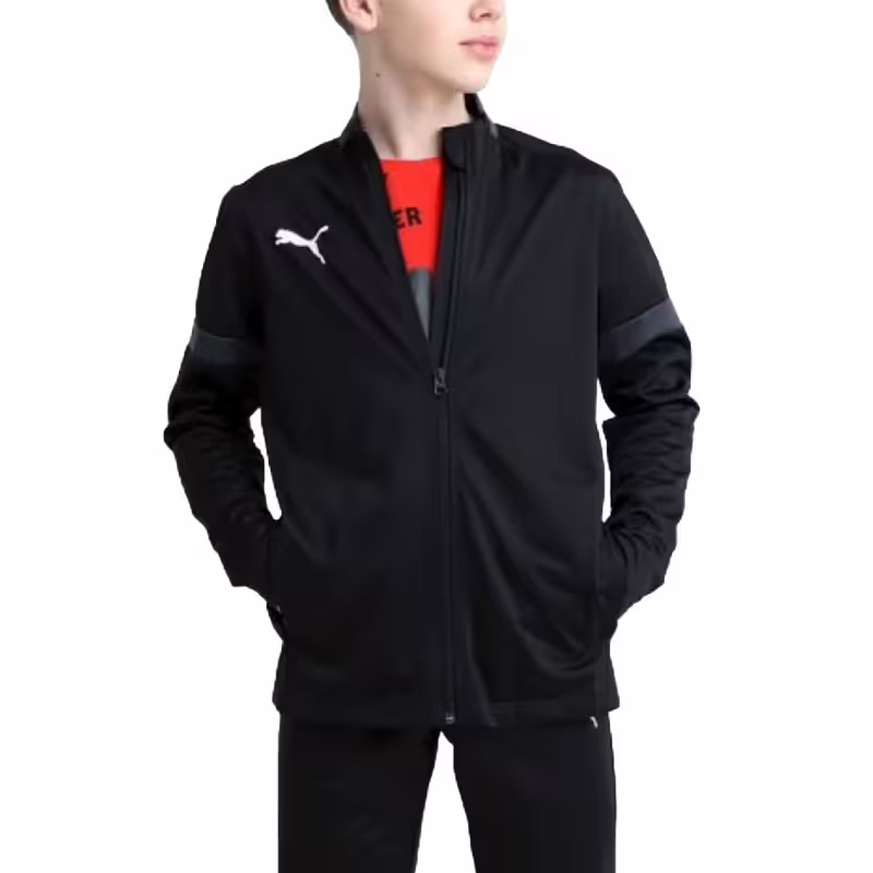 PUMA FtblPLAY TrackTop Jr Black