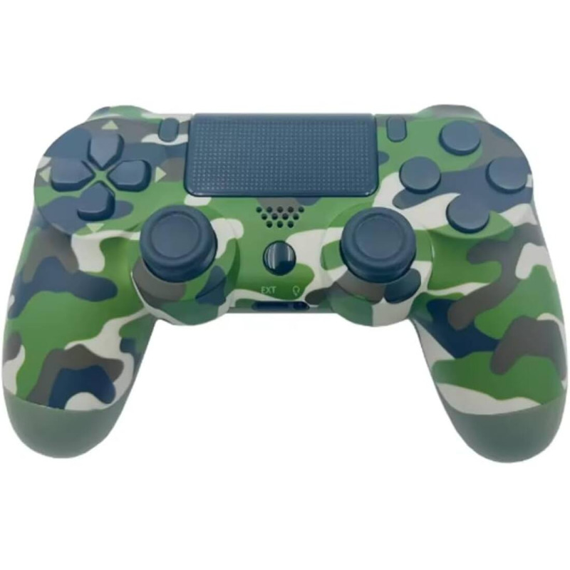Джойстик, контролер Doubleshock 4, съвместим с playstation 4, компютър, бял, Wi-Fi