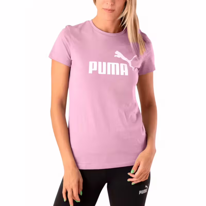 PUMA Essentials Logo Tee Mauved Out