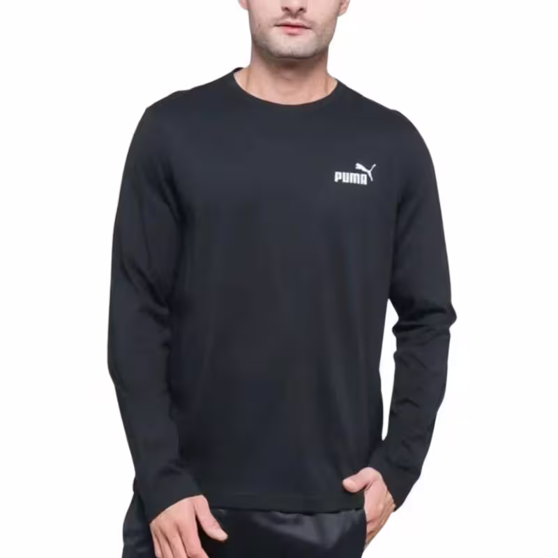 PUMA Essentials Small Logo Blouse Black