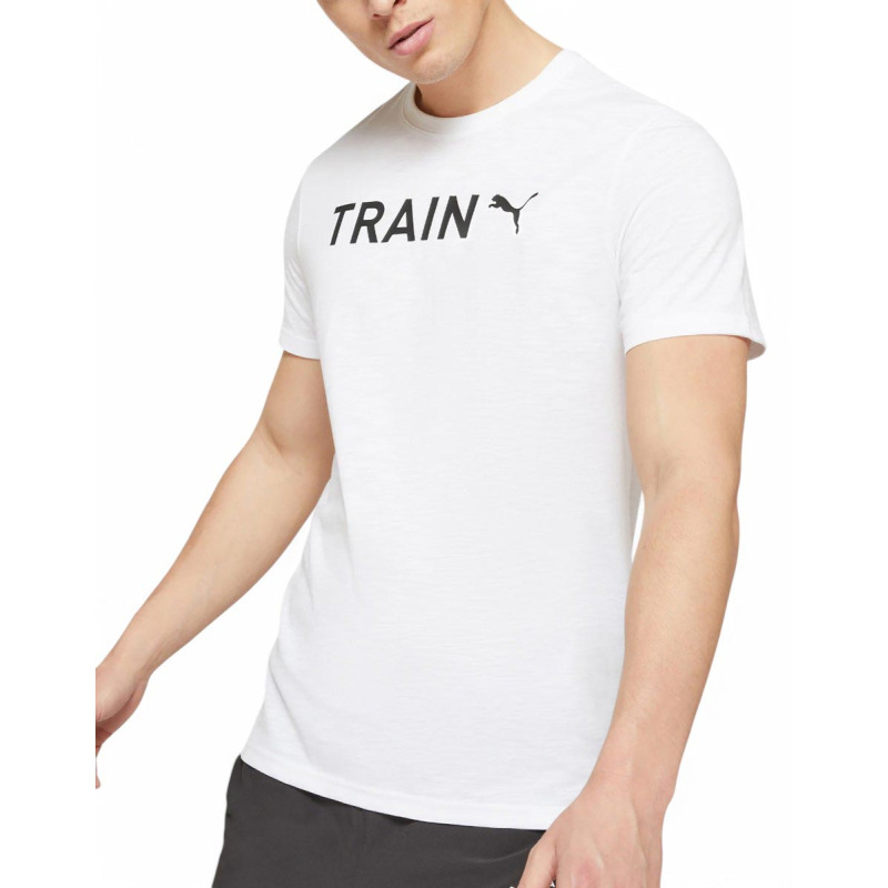PUMA Graphic Training Tee White