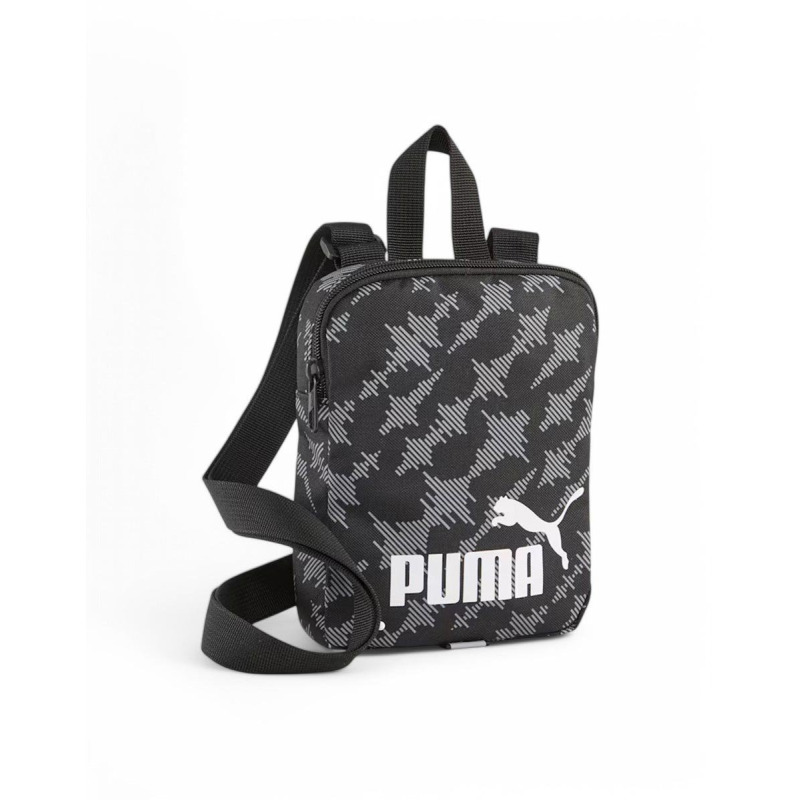 PUMA Phase All Over Printed Portable Bag Black
