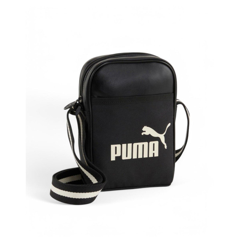 PUMA Campus Compact Portable Shoulder Bag Black