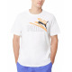 PUMA Essentials+ Logo Lab Summer Tee White