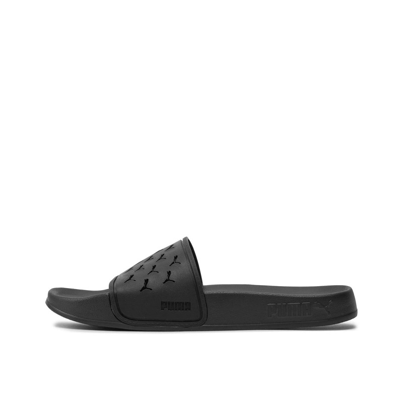 PUMA Leadcat 2.0 Cut Out Slides Black