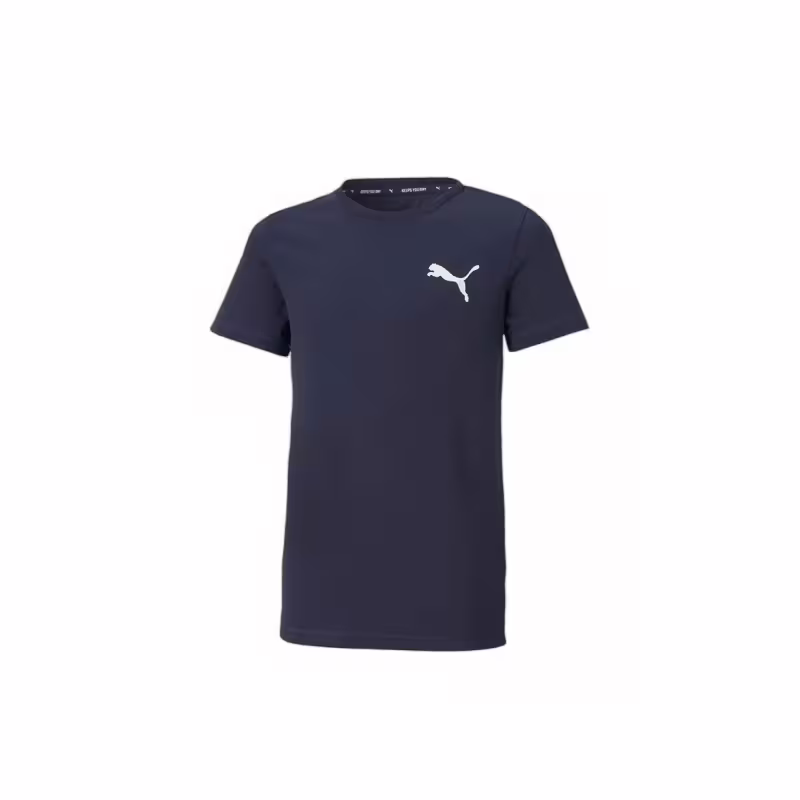 PUMA Active Small Logo Tee Blue