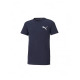 PUMA Active Small Logo Tee Blue