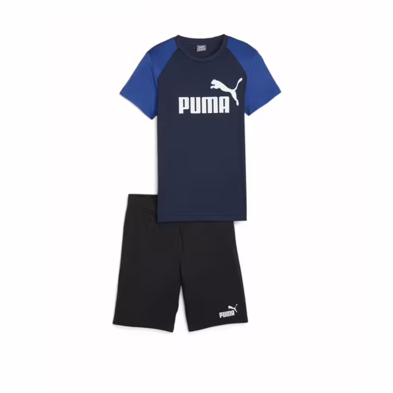 PUMA Short Polyester Set Navy