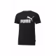 PUMA Essentials Logo Tee Black/White
