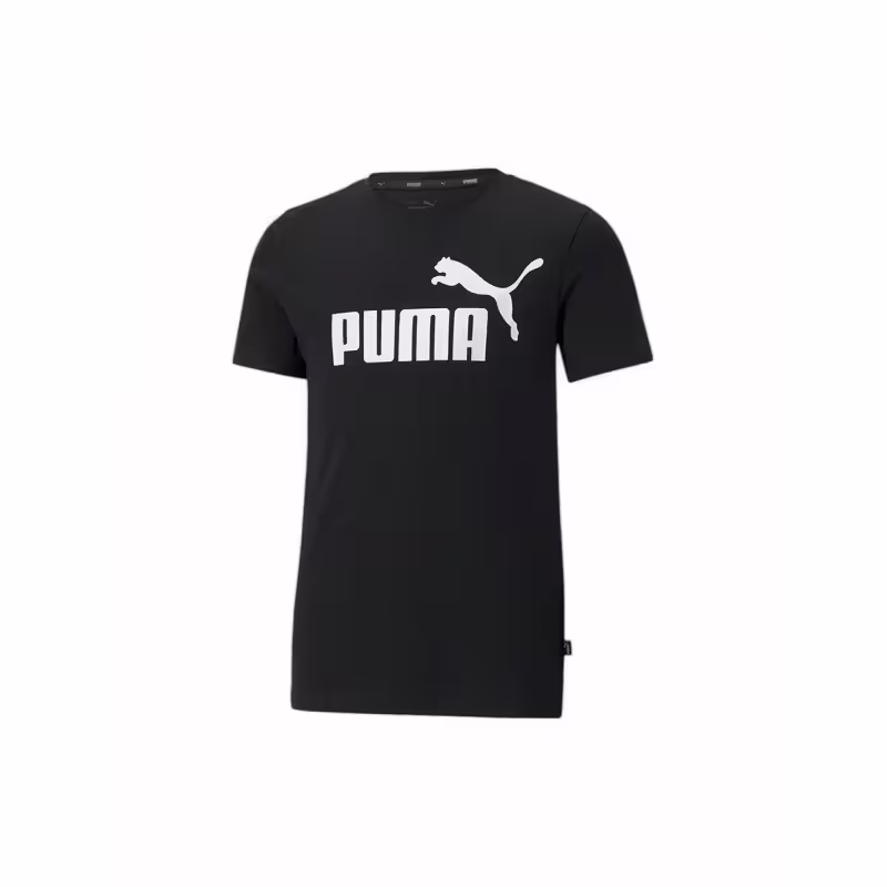 PUMA Essentials Logo Tee Black/White