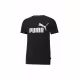 PUMA Essentials Logo Tee Black/White