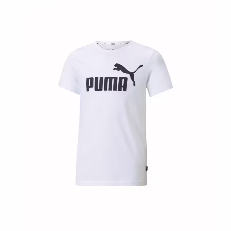 PUMA Essentials Logo Tee White/Black